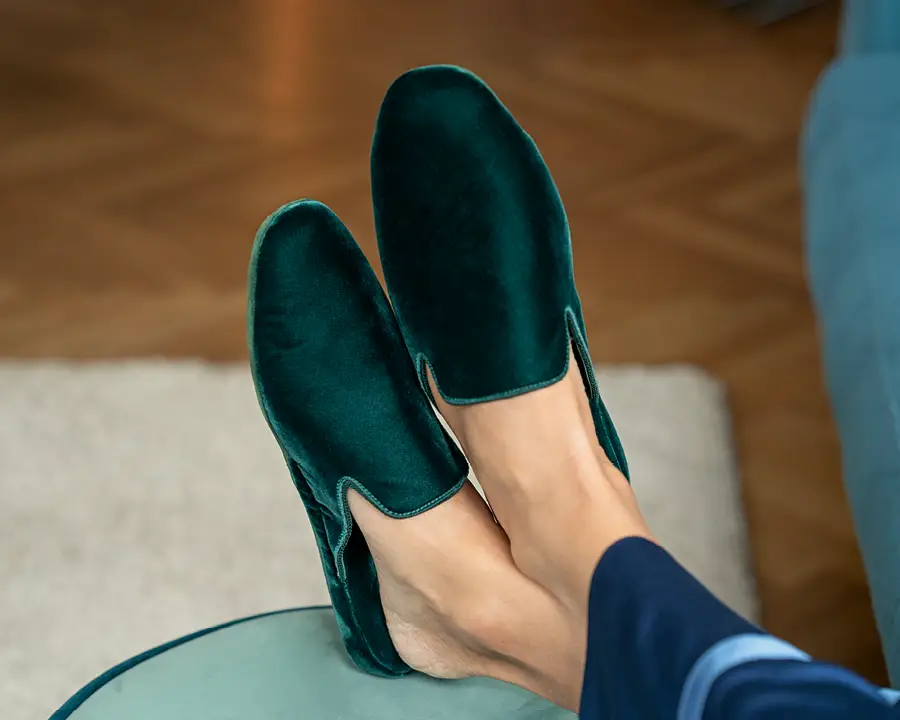 Hoomie Samtslipper Chateau